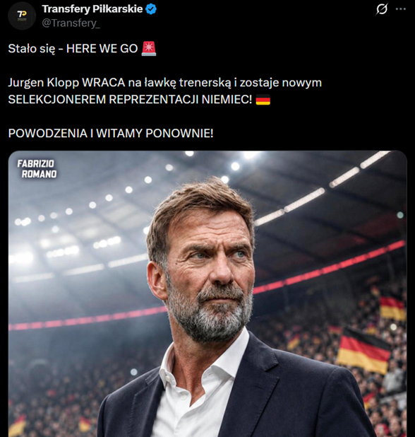 HERE WE GO! Oto NOWY SELEKCJONER reprezentacji Niemiec!